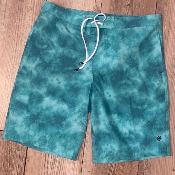 Men’s Veece Board Shorts Swim Trunks Size 34 - Picture 1 of 6